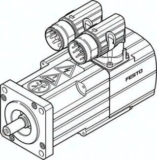 Silnik serwo EMMS-AS-55-SK-LS-RRB-S1 (1569759), Festo 