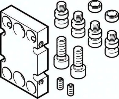 Zespół adaptera DHAA-G-G6-20-B11-25 (1468307) serii DHAA - Festo