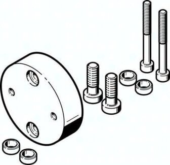 Zestaw adaptera DHAA-G-R1-25-B17-14 (2812698), Festo 