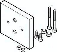 Zestaw adaptera DHAA-G-Q11-25-B17-14 (3122168), Festo 