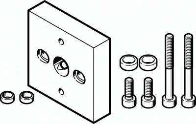 Zespół adaptera DHAA-G-Q5-16-B6-14-20 (2534351) serii DHAA - Festo