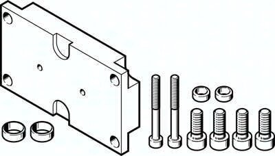 Zespół adaptera DHAA-G-G3-25-B6-14 (2408600) serii DHAA - Festo