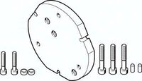 Zespół adaptera DHAA-G-H2-25-B13G-63 (2367800) serii DHAA - Festo