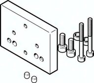 Zestaw adaptera DHAA-G-E7-70-B17-14 (2808960), Festo 