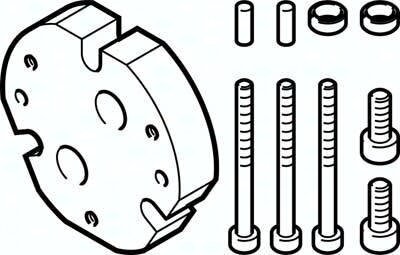 Zespół adaptera DHAA-G-Q11-32-B7G-40 (2832575) serii DHAA - Festo