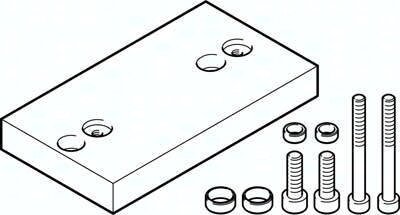 Zespół adaptera DHAA-D-H2-16-Q11-20-E (2333585) serii DHAA - Festo