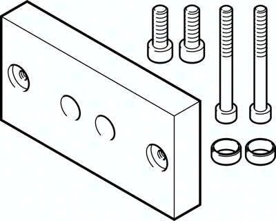 Zespół adaptera DHAA-D-G6-12-Q11-12 (2782718) serii DHAA - Festo