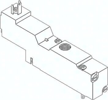 Elektrozawór MEBH-3/2-1/8-P-B (173000) serii MEBH - Festo