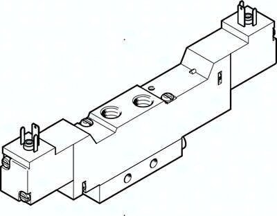 Elektrozawór MEBH-5/3B-1/8-B (173028), Festo 