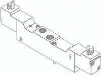 Elektrozawór MEBH-5/3E-1/8-P-B (173024) serii MEBH - Festo