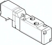 Elektrozawór MEH-5/2-1/8-P-S-I-B (173405), Festo 