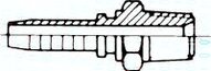 Przylacze wciskane AGN (prosta), NPTF 1/2"