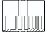 Złącze hydrauliczne do węży, 4SH tuleja 4 SH, 40,0x51,4