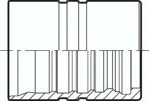 Złącze hydrauliczne do węży, 4SH tuleja 4 SH, 64,3x94,0