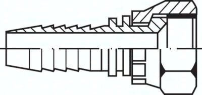 Złącze hydrauliczne do węży, DKJAP (proste), M18x1,5