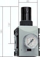 Reduktor ciśnienia, FUTURA, G3/4 0,2-4 bar