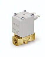 Elektrozawór 2/2, sterowany bezpośrednio, G1/8, do wody, seria VX2 (VX212ALAXB) - SMC