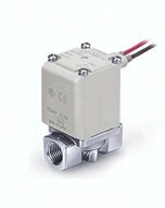 Elektrozawór 2/2, sterowany bezpośrednio, 24V DC, gwint G3/8, do wody, seria VX2 (VX232LGKXB) - SMC