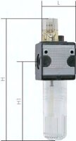 Smarownica mikromgłowa MULTIFIX G1/4, zbiornik poliwęglan, wielkość 1