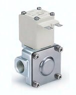 Elektrozawór 2/2, normalnie zamknięty, 24V DC, gwint G1 (VXD262PGK) - SMC