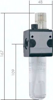 Smarownica MULTIFIX G3/8, zbiornik metalowy z wziernikiem, wielkość 1