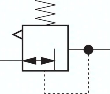 Reduktor liniowy G1/4, 5 bar