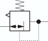 Reduktor liniowy G1/4, 5 bar