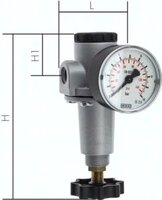 Reduktor ciśnienia STANDARD G1/4, 0,5-16 bar, wlk. 3