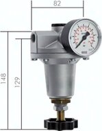 Reduktor ciśnienia precyzyjny Standard, G1/4, 0,2-6 bar