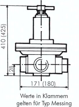 Reduktor ciśnienia, mosiądz, G 2", 0,1-1,5 bar, do CO2