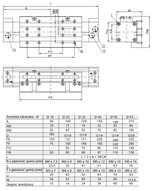 Siłownik beztłoczyskowy D32x2160, z prowadzeniem
