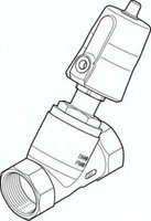 Zawór kątowy VZXF-L-M22C-M-A-N112-350-M1-V4B2T-50-7 (3539928) serii VZXF - Festo
