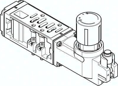 Płyta regulatora VABF-S1-2-R6C2-C-10 (555768) serii VABF - Festo
