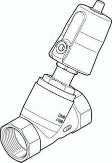 Zawór kątowy VZXF-L-M22C-M-B-N112-350-M1-V4B2T-50-6 (3539929) serii VZXF - Festo