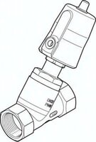 Zawór kątowy VZXF-L-M22C-M-B-N114-310-M1-V4V4T-50-7 (1002554) serii VZXF - Festo