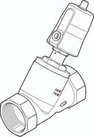Zawór kątowy VZXF-L-M22C-M-B-G2-450-M1-V4B2T-50-3 (3540146) serii VZXF - Festo