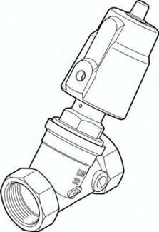 Zawór kątowy VZXF-L-M22C-M-B-G114-290-H3B1- (3539354), Festo 