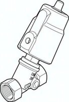 Zawór kątowy VZXF-L-M22C-M-B-G34-160-H3B1-5 (3539181), Festo 