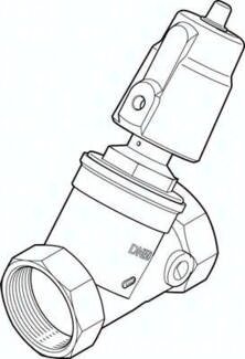 Zawór kątowy VZXF-L-M22C-M-B-G2-430-H3B1-50 (3540293), Festo 