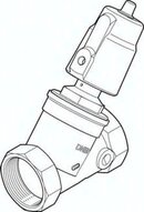 Zawór kątowy VZXF-L-M22C-M-B-G2-430-H3B1-50 (3540293), Festo 
