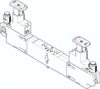 Płyta regulatora VABF-S3-2-R5C2-C-6 (543540) serii VABF - Festo