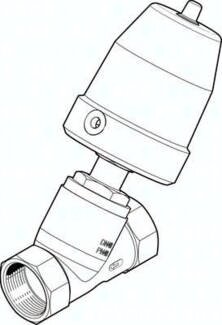 Zawór kątowy VZXF-L-M22C-M-A-G114-310-M1-V4ANT-80-16 (3540817) serii VZXF - Festo
