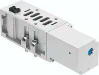 Płyta odcinająca zasilanie ciśnieniem, do zabudowy warstwowej VABF-S2-2-L1D1-C (555791) serii VABF - Festo