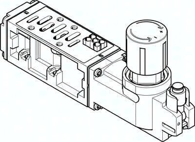 Płyta regulatora VABF-S2-2-R7C2-C-6 (555783) serii VABF - Festo