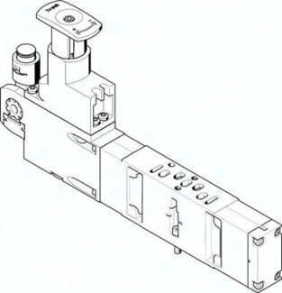 Płyta regulatora VABF-S3-2-R3C2-C-6 (543528) serii VABF - Festo