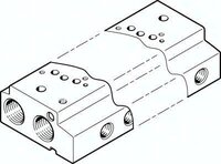 Listwa przyłączeniowa VABM-C7-12W-G18-2 (549648) serii VABM - Festo