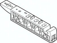 Płyta przyłączeniowa VABS-C8-12XB-QX (1236027) serii VABS - Festo