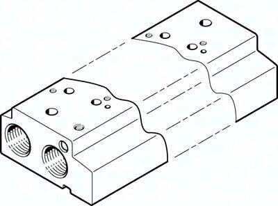 Listwa przyłączeniowa VABM-C7-12G-G18-6 (552665) serii VABM - Festo