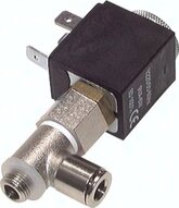 Elektrozawór ze śrubą drążoną i złączką wtykową 2/2 G 1/8 - 8 mm, złączka wtykowa, 230 V AC