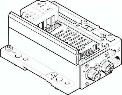 Interfejs elektryczny VMPA-ASI-EPL-GU-8E8A-CE (573186) serii VMPA - Festo
